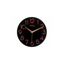Technoline Ρολόι Τοίχου Πλαστικό Orange Black 30cm