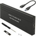 Maclean MCE582 SSD Case Adapter SSD M.2, NGFF, USB 3.0,  black